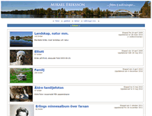 Tablet Screenshot of mixeriksson.com